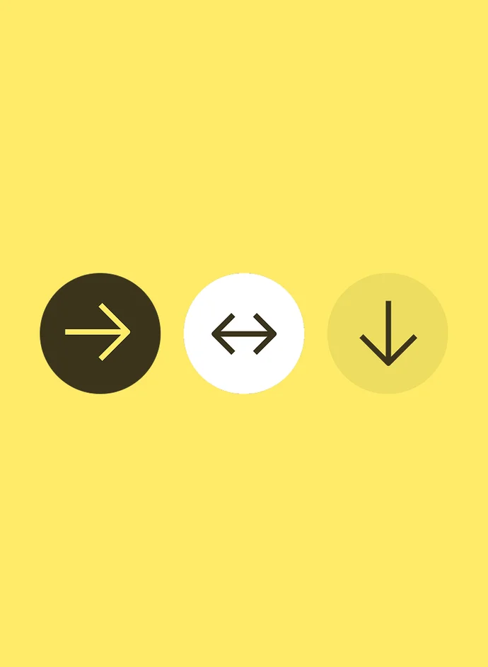 Icons for navigating, converting currencies, and moving funds.