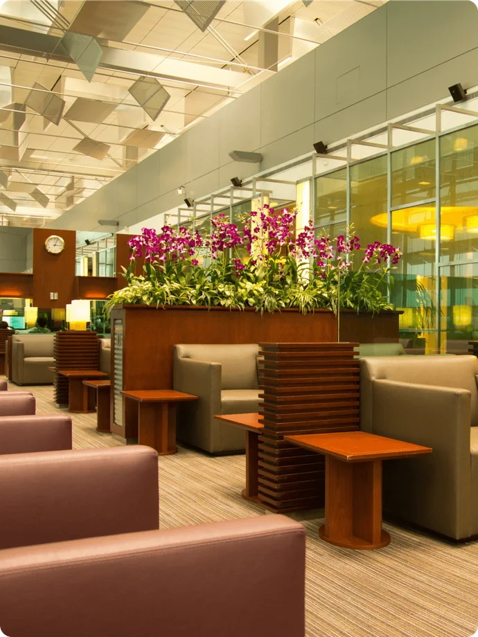 Airport lounge