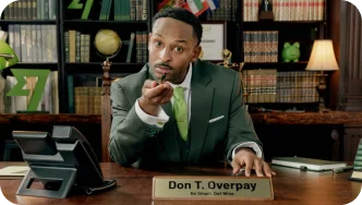 Image of guy for the campaign Don T Overpay