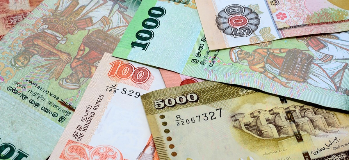 Sri Lankan rupee notes