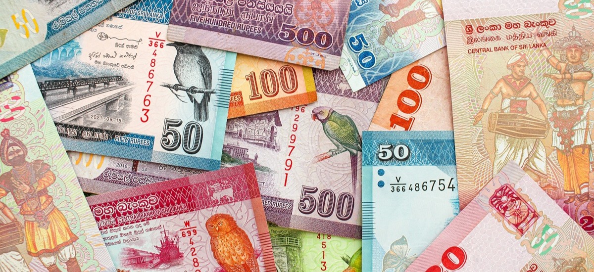 Sri Lankan rupee notes