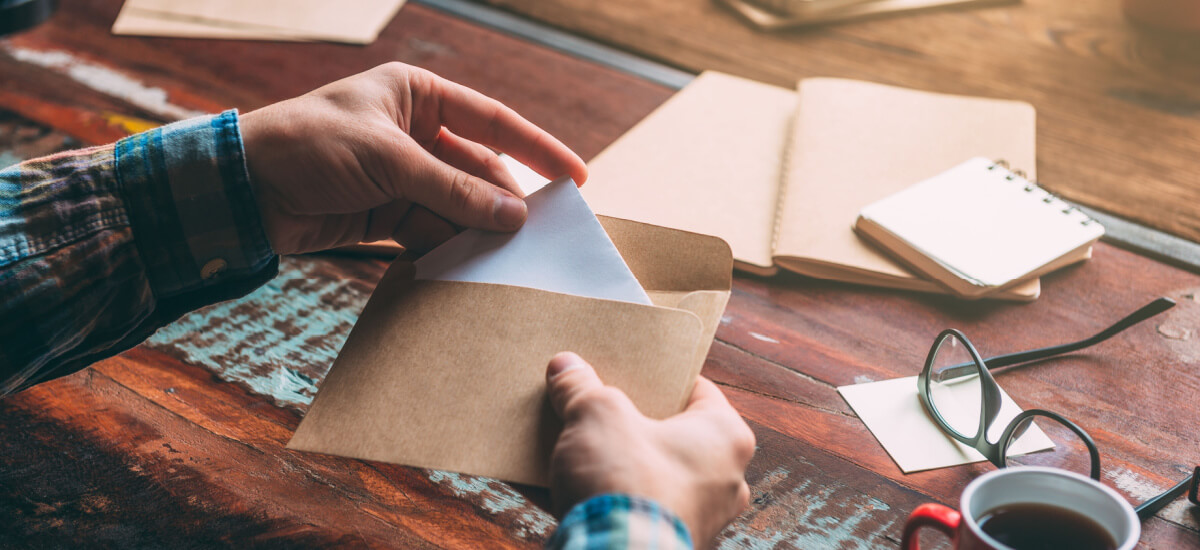 kost het om een brief naar het buitenland