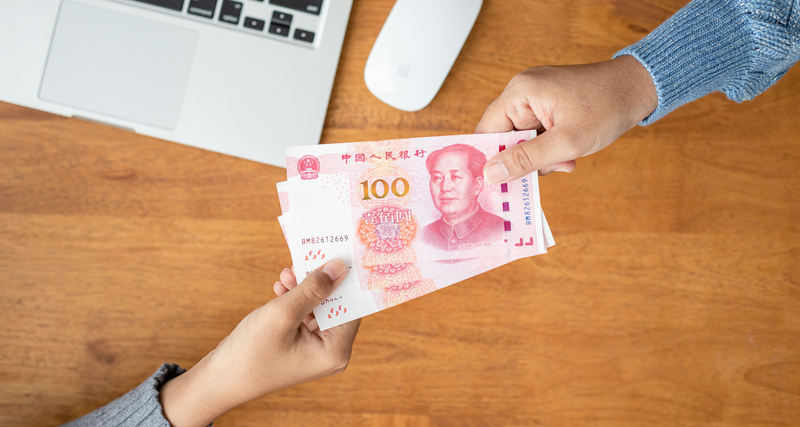 中国元が使える国や地域