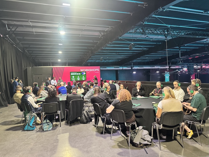 Fundraising face-off panel at Sifted Summit