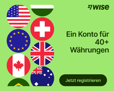 Das Wise Konto für 40+ Währungen