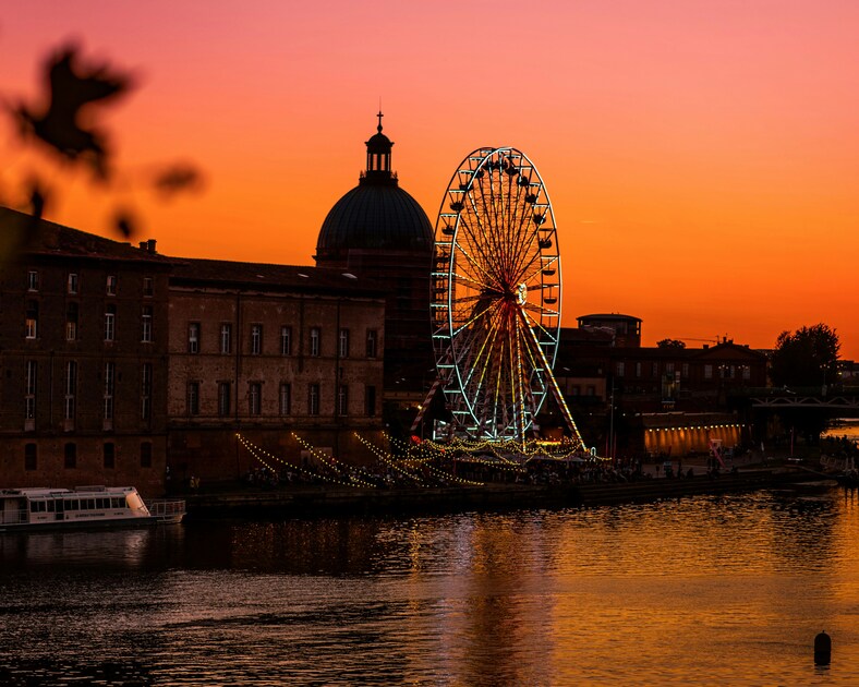 トゥールーズの河岸