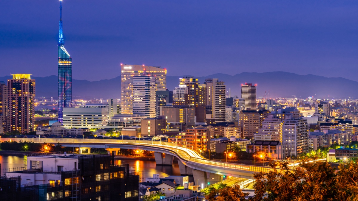 Fukuoka-business-cityscape