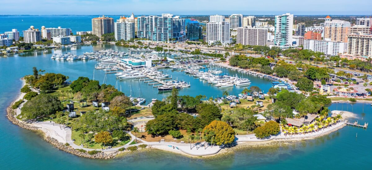 aerial-view-of-sarasota-florida-united-states