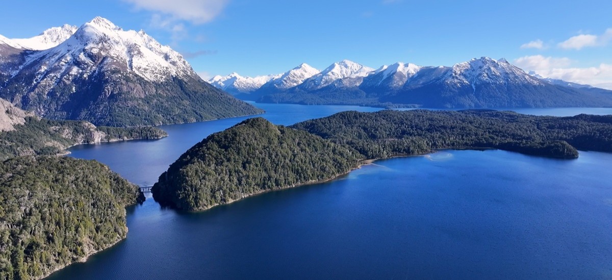 Patagonia Skyline At Bariloche In Rio Negro Argentina