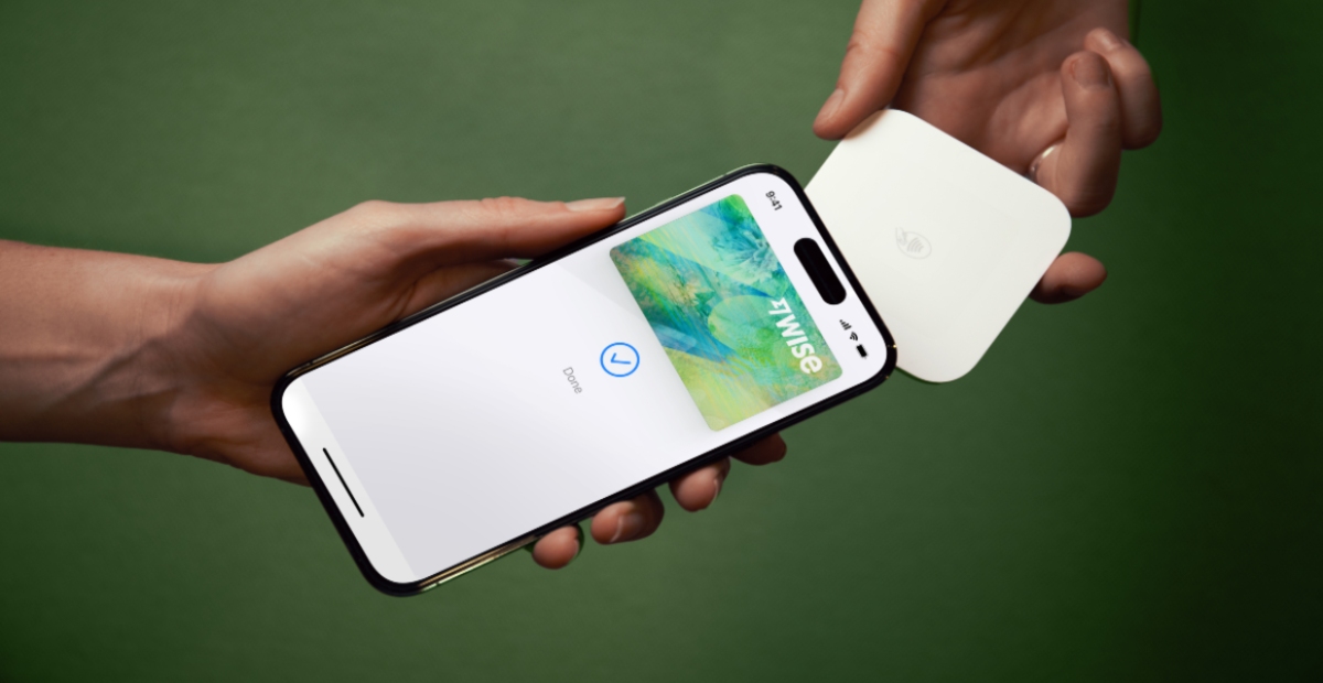 Zahlung mit der Wise-Debitkarte via Smartwatch