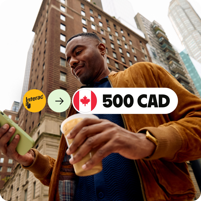 Send the money from your online banking