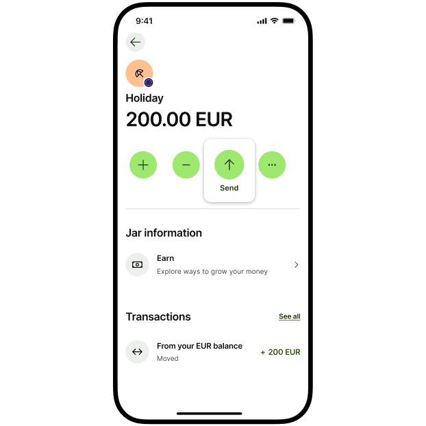 From your Jar to your recipient