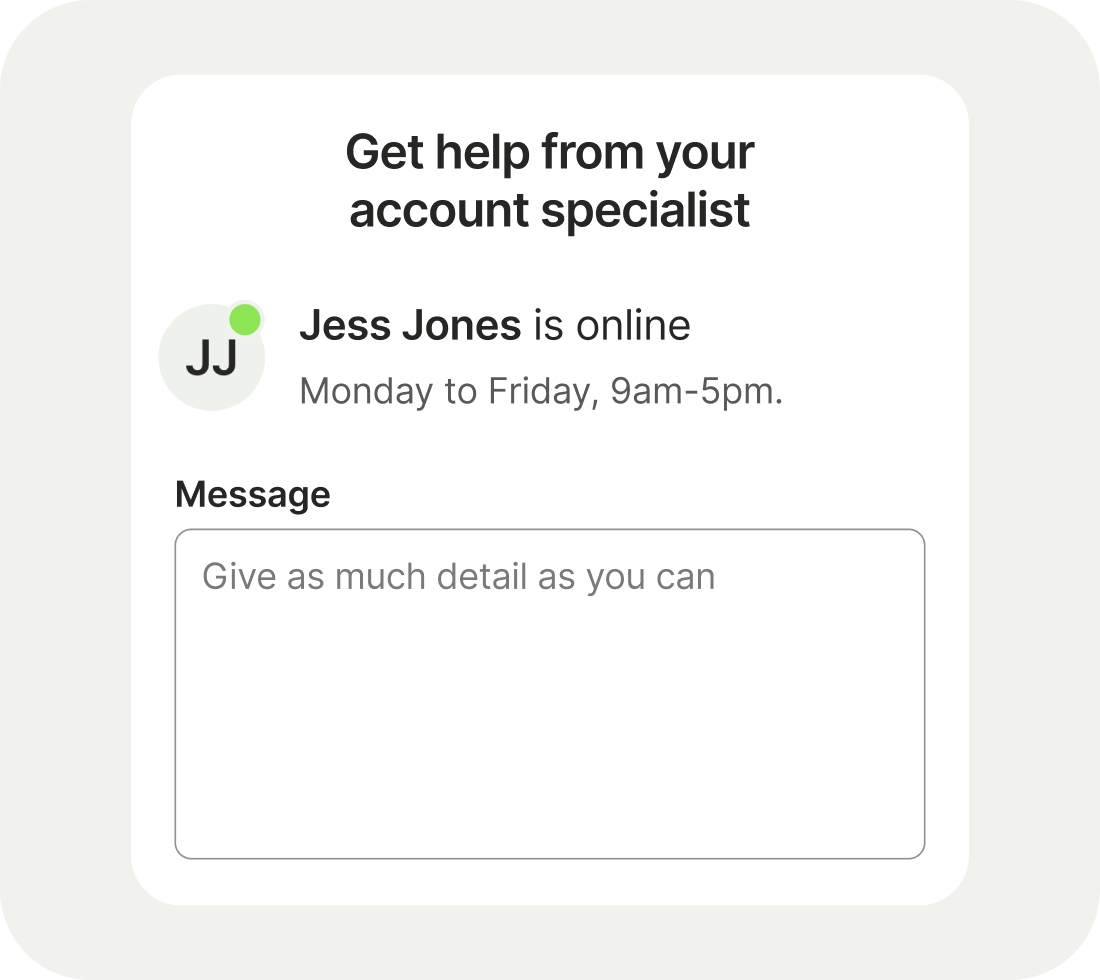 Send the money from your online banking
