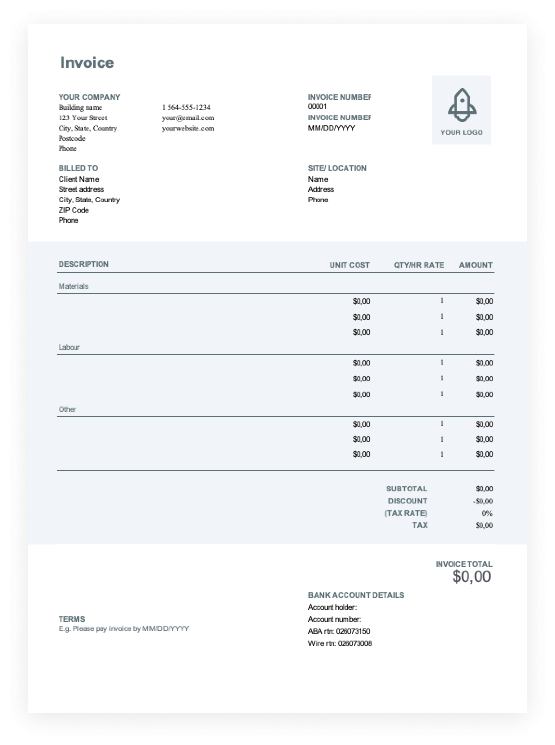 invoice