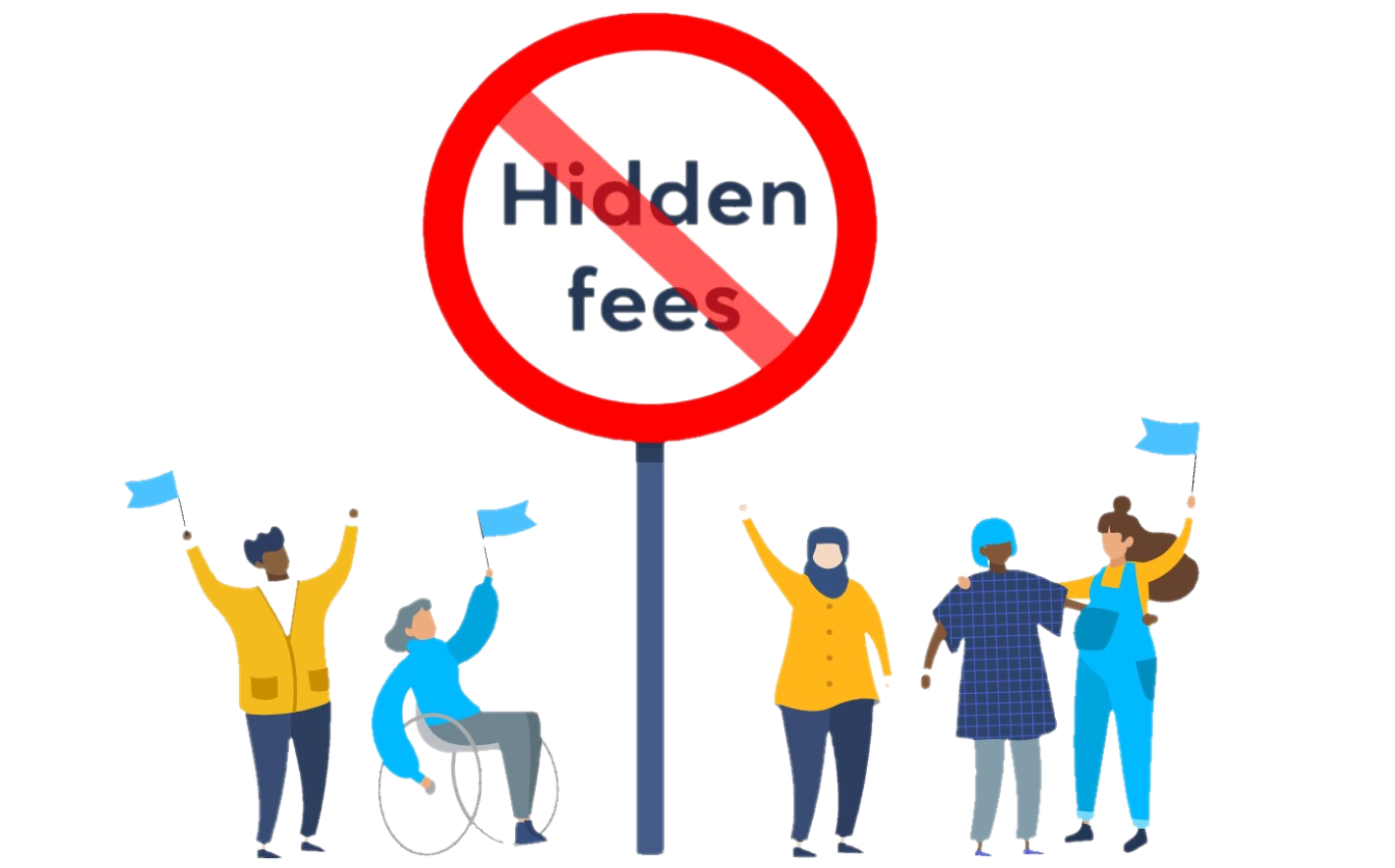 An input form and bank card