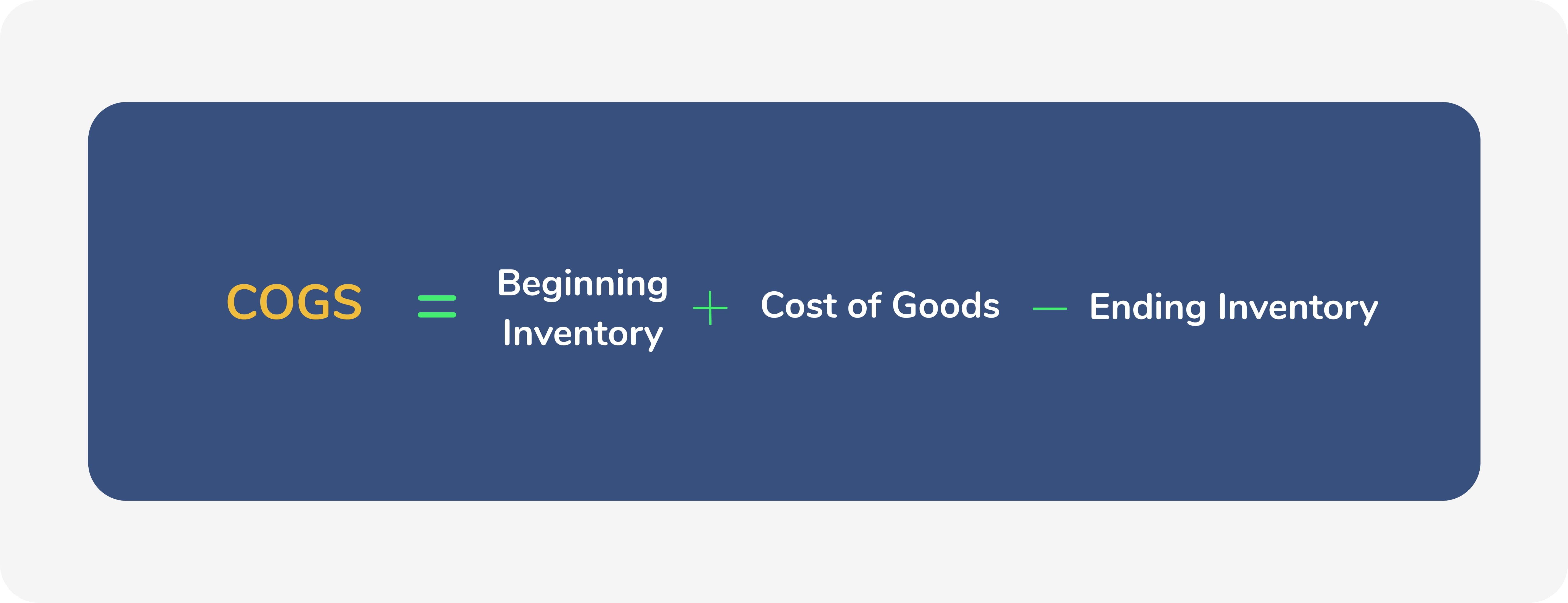 cost-of-goods-sold-formula