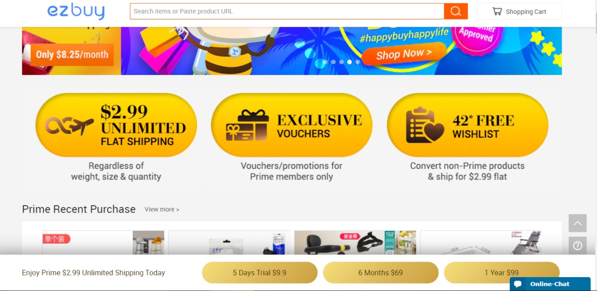 Ezbuy-website