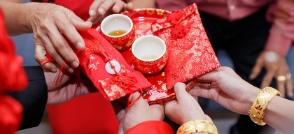 Ang bao tray at wedding