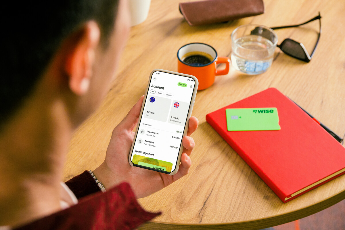 transferwise borderless card