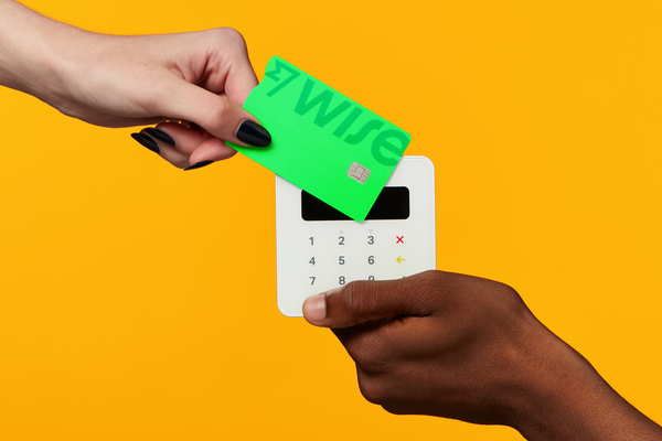 Wise debit card