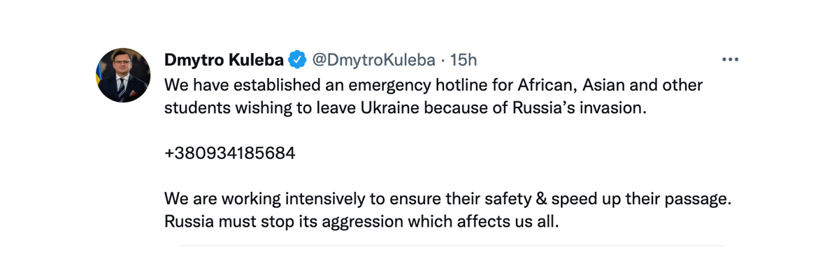 tweet-dmytro-kuleba-minority-students-hotline