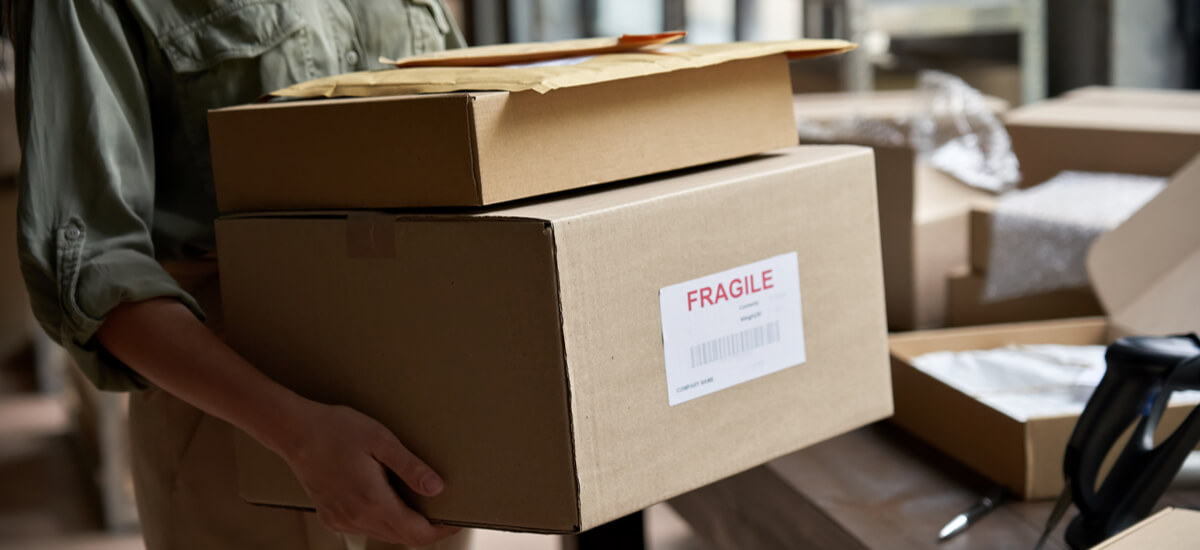 Worker shipping order