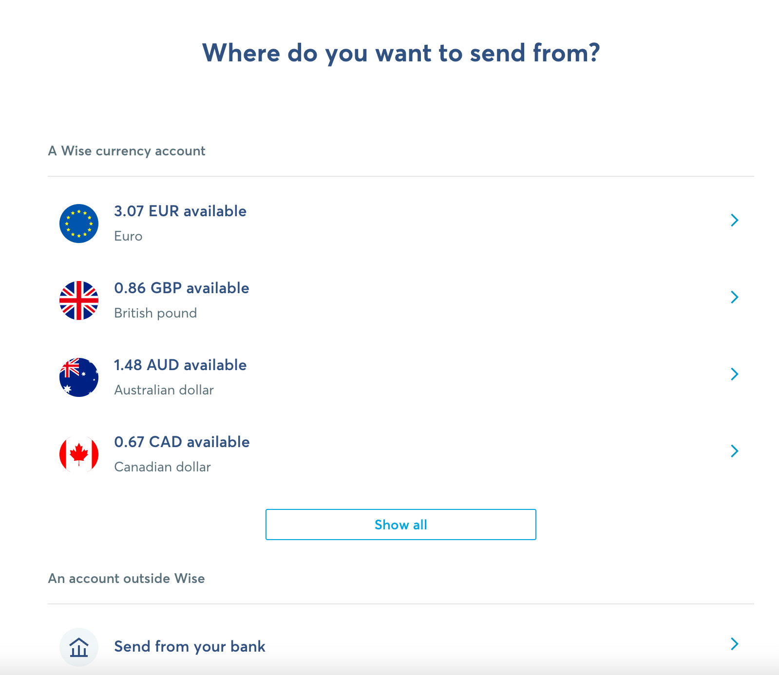 wise-balance-for-sending-a-payment