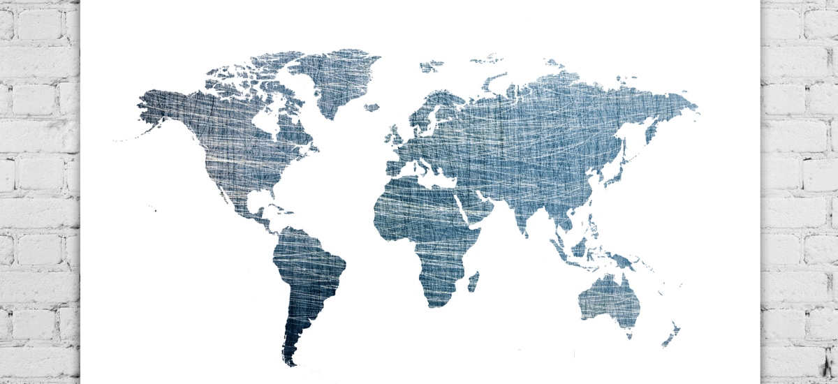 map-on-wall