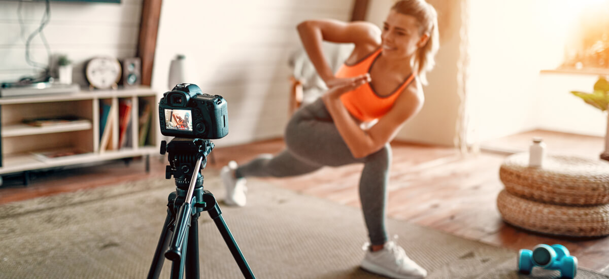 Vlogging content creator