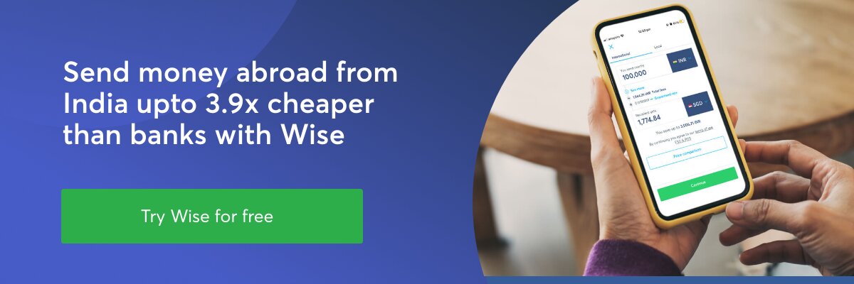 Send money from India with Wise