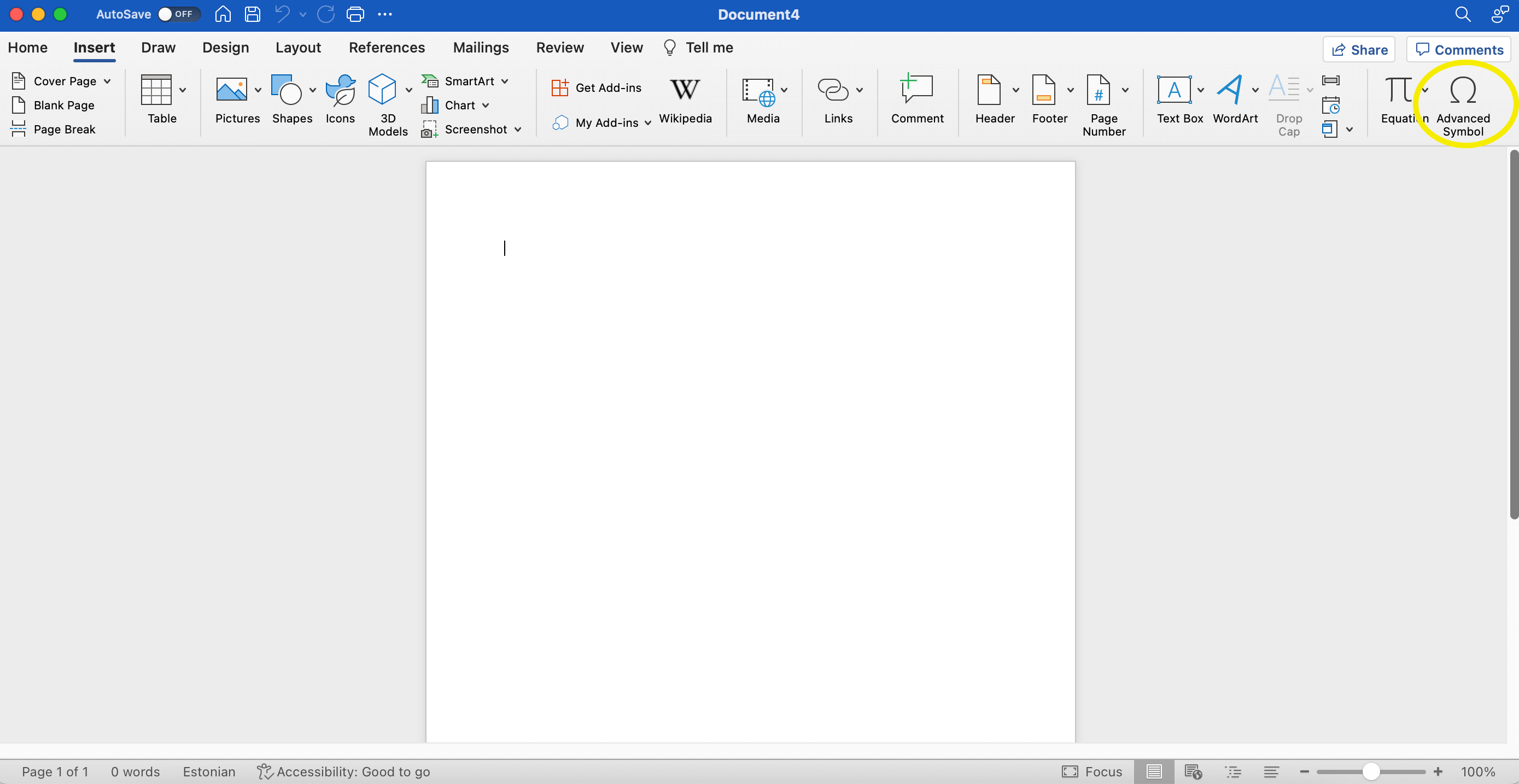 Symbols-on-MS-Word-Mac-version