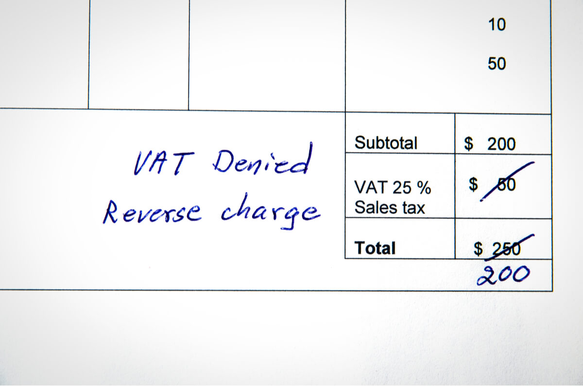 Reverse Charge Rechnung