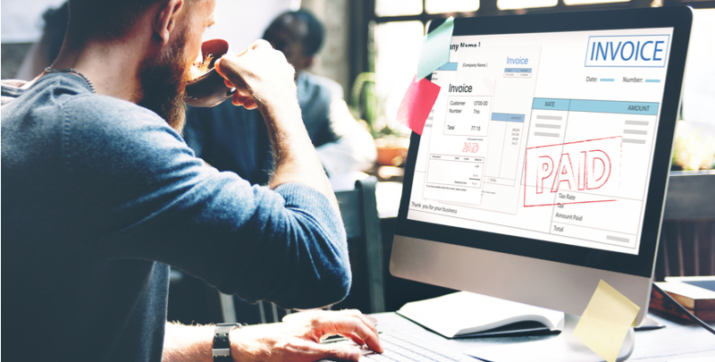 Paying e-invoices